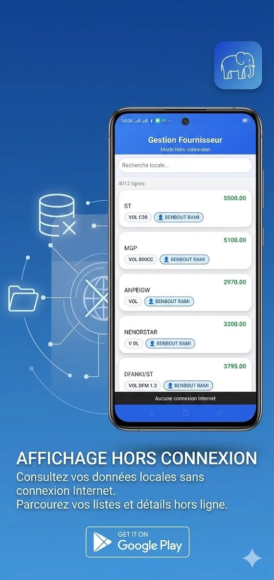 تطبيق GF Mobile — عرض اللوائح